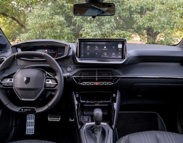 Защитное стекло Pixsel на монитор PEUGEOT 208 11“ 2023 - (гибридное мат)