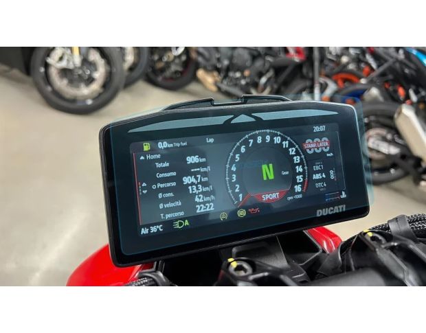 Защитное стекло Pixsel на спидометр мотоцикла DUCATI STREETFIGHTER V4 2025+ 8.2“ (гибридное глянец)