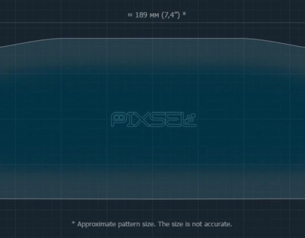 Защитное стекло Pixsel на спидометр мотоцикла DUCATI STREETFIGHTER V4 2025+ 8.2“ (гибридное глянец)