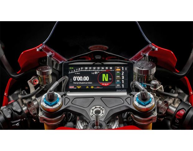 Защитное стекло Pixsel на спидометр мотоцикла DUCATI PANIGALE V4 2025+ 8.2“ (гибридное глянец)