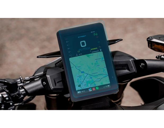 Защитное стекло Pixsel на спидометр мотоцикла CFMOTO 800NK ADVANCED 2023+ 9.9“ (гибридное глянец)