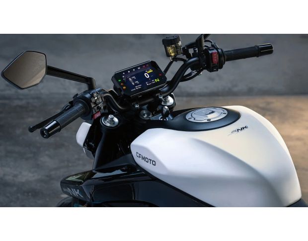 Захисне скло Pixsel на спідометр мотоцикла CFMOTO 675NK 2024+ 6.8“ (гібридне глянець)