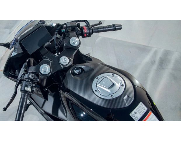 Защитное стекло Pixsel на спидометр мотоцикла CFMOTO 300SR 2023+ 6.9“ (гибридное глянец)