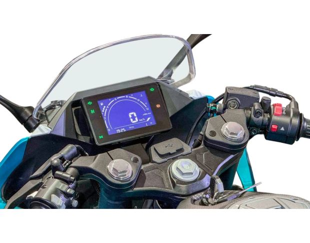 Захисне скло Pixsel на спідометр мотоцикла CFMOTO CF LIFE 250SR 2022+ 6.9“ (гібридне глянець)