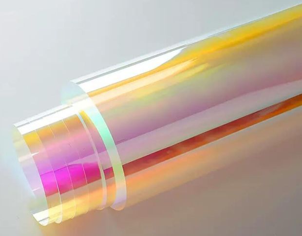 Декоративна дихроїчна плівка хамелеон Rainbow Red 1.38 m