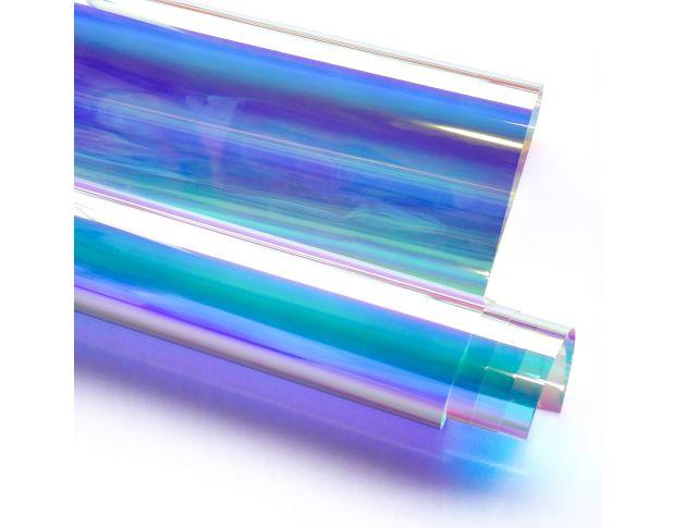 Декоративна дихроїчна плівка хамелеон Rainbow Blue 1.38 m