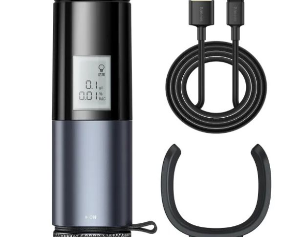 Baseus Digital Alcohol Tester - Алкотестер цифровий портативний