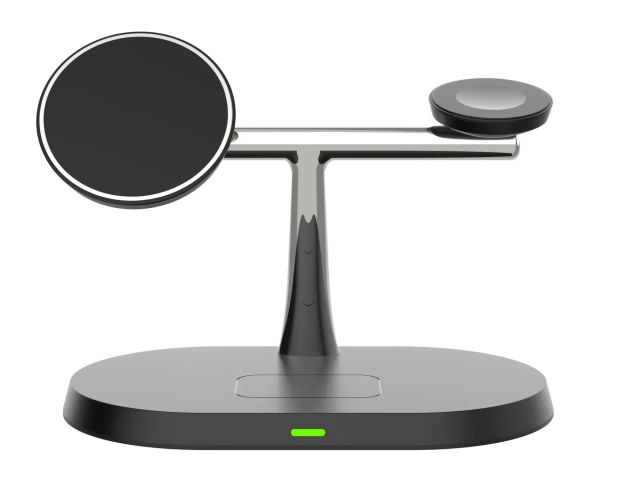 NN Z-10 Black 15W (3 in 1) - Бездротовий зарядний пристрій