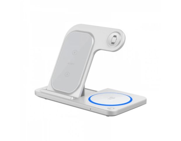 WiWU Wi-W020 Foldable Magnetic Station Wireless Charger 3in1 - Бездротовий зарядний пристрій