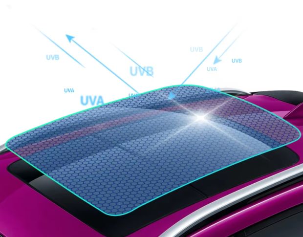Защитная пленка для люка и панорамной крыши Sunroof Protection Film, 1.524 m
