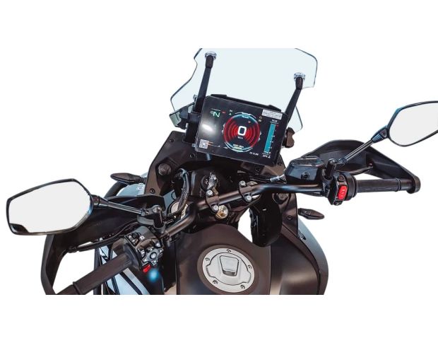 Захисне скло Pixsel на спідометр мотоцикла CFMOTO 800MT EXPLORE 2023+ 9.9“ (гібридне глянець)