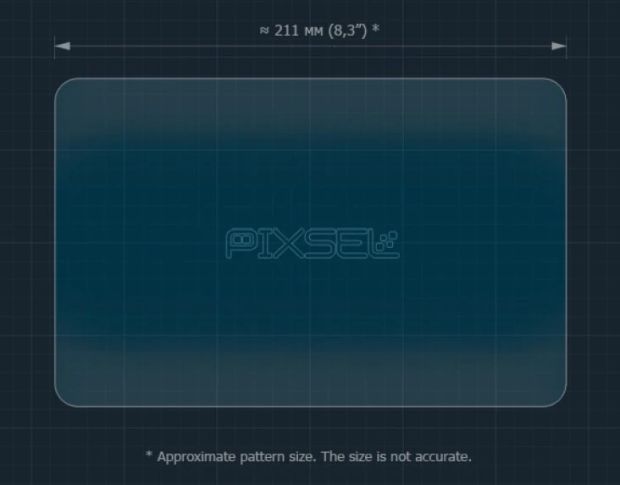 Захисне скло Pixsel на спідометр мотоцикла CFMOTO 800MT EXPLORE 2023+ 9.9“ (гібридне глянець)