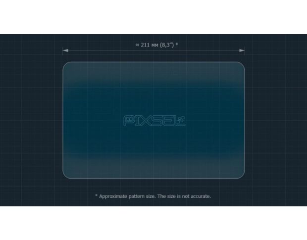 Захисне скло Pixsel на спідометр мотоцикла CFMOTO 800MT EXPLORE 2023+ 9.9“ (гібридне глянець)