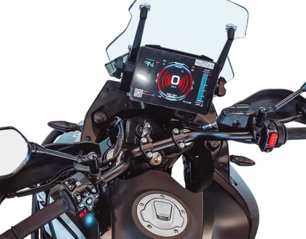 Захисне скло Pixsel на спідометр мотоцикла CFMOTO 800MT EXPLORE 2023+ 9.9“ (гібридне мат)