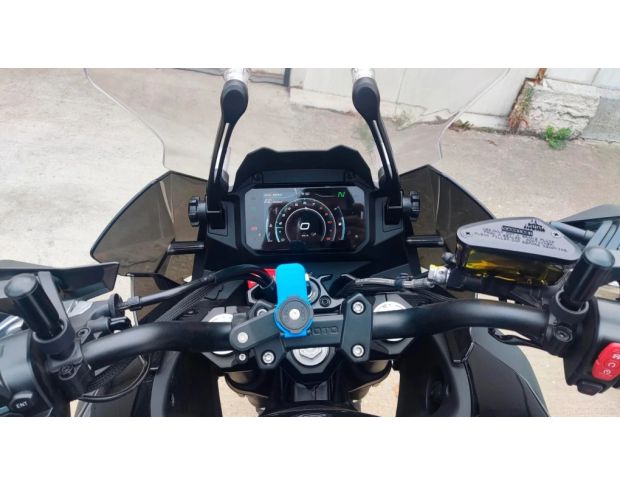 Защитное стекло Pixsel на спидометр мотоцикла CFMOTO 700MT 2023+ 6.8“ (гибридное глянец)