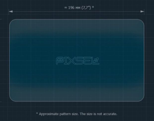 Защитное стекло Pixsel на спидометр мотоцикла CFMOTO 800MT-X 2025+ 9“ (гибридное глянец)