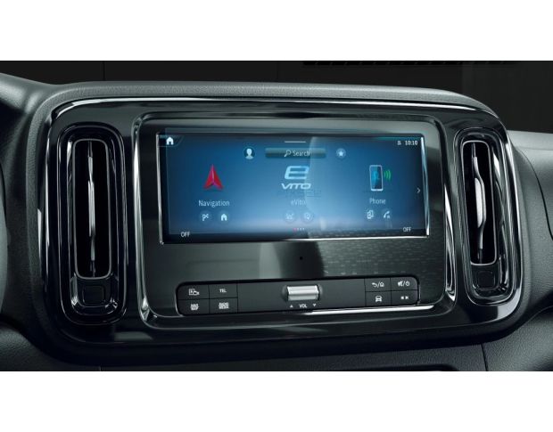 Защитное стекло Pixsel на монитор MERCEDES BENZ VITO 10.2“ 2023 - (гибридное глянец)