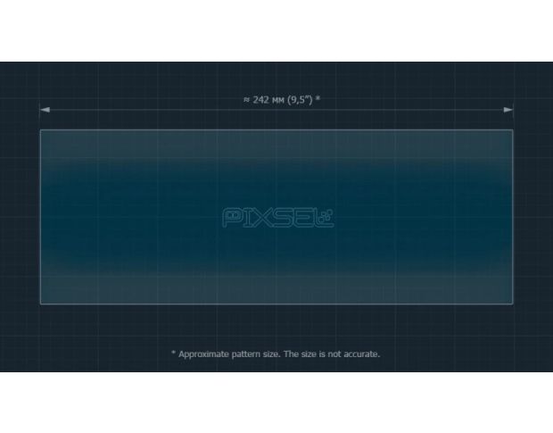 Защитное стекло Pixsel на монитор MERCEDES BENZ VITO 10.2“ 2023 - (гибридное мат)
