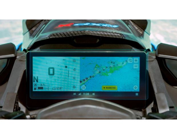 Захисне скло Pixsel на спідометр мотоцикла BRP SEA-DOO RXP-X 325 2025+ 10.25“ (гібридне мат)