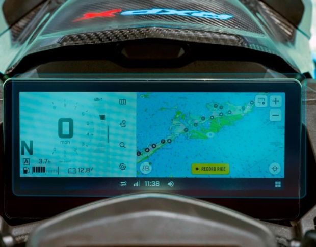 Захисне скло Pixsel на спідометр мотоцикла BRP SEA-DOO RXP-X 325 2025+ 10.25“ (гібридне мат)