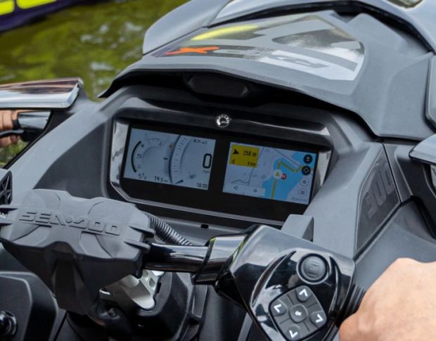 Захисне скло Pixsel на спідометр мотоцикла BRP SEA-DOO RXP-X 325 2025+ 7.8“ (гібридне глянець)