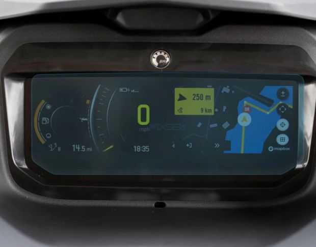 Защитное стекло Pixsel на спидометр мотоцикла BRP SEA-DOO GTX 170/230 2025+ 7.8“ (гибридное мат)