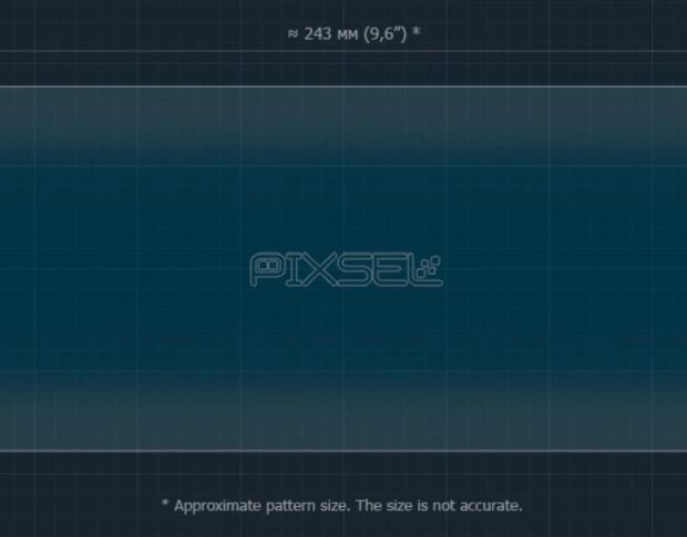 Защитное стекло Pixsel на приборную панель RUICHI EC75 10.5“ 2023 - (гибридное мат)