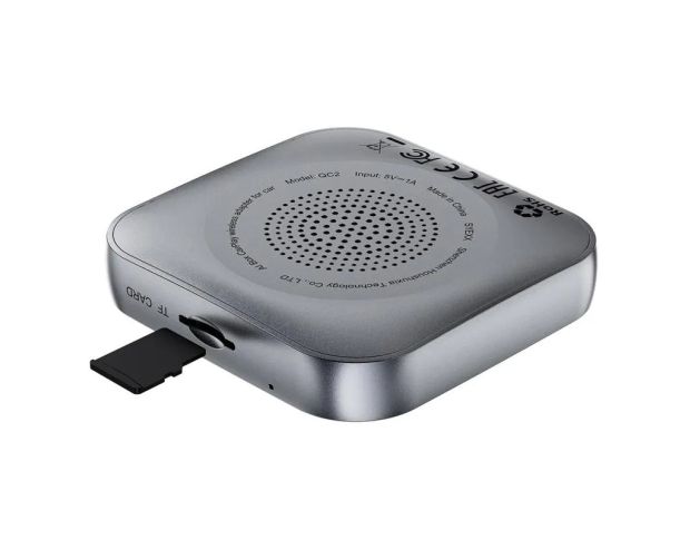 ACEFAST QC2 Wireless Adapter for Car Grey - Автомобильный беспроводной адаптер