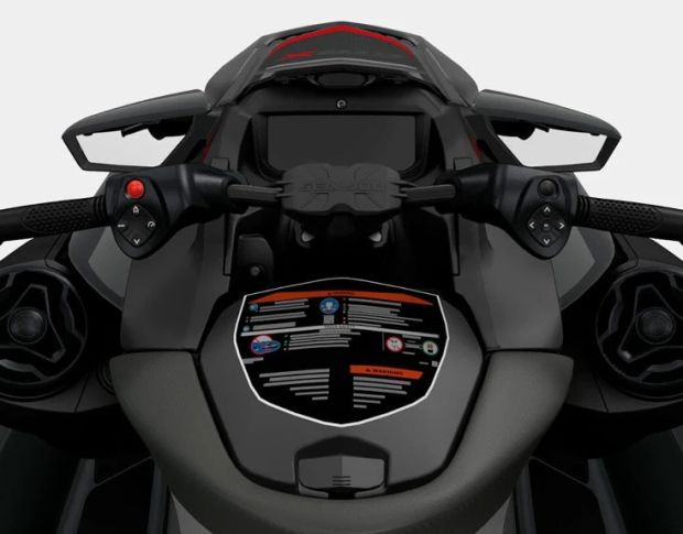 Защитное стекло Pixsel на спидометр гидроцикла BRP SEA-DOO GTR X 300 2026+ 7.8“ (гибридное глянец)