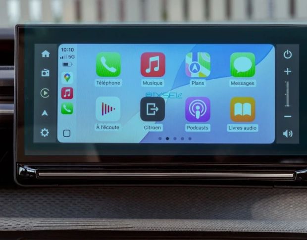 Защитное стекло Pixsel на монитор CITROEN C3 AIRCROSS 11.8“ 2024 - (гибридное глянец)