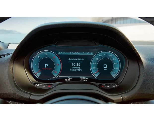 Защитное стекло Pixsel на приборную панель AUDI Q2 7.8“ 2025 - (гибридное глянец)