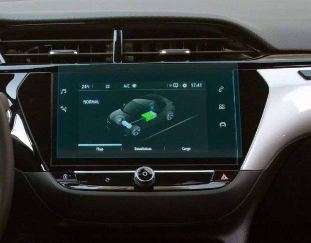 Захисне скло Pixsel на монітор OPEL CORSA 9.7“ 2019 - (гібридне глянець)