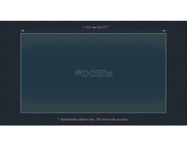 Защитное стекло Pixsel на монитор OPEL CORSA 9.7“ 2019 - (гибридное мат)