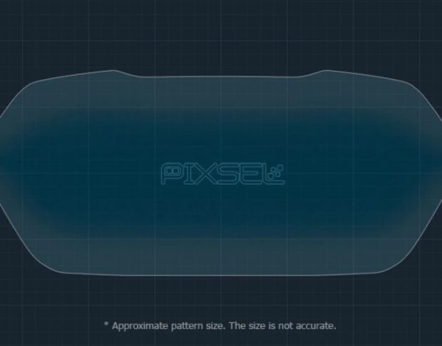 Захисне скло Pixsel на спідометр мотоцикла BAJAJ PULSAR NS400Z/N250/F250 2024+ 8.9“ (гібридне глянець)