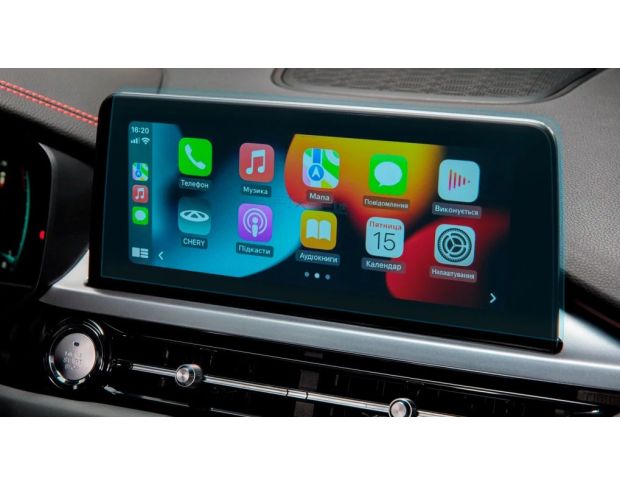 Захисне скло Pixsel на монітор CHERY TIGGO 4 PRO 12.6“ 2022 - 2024 (гібридне глянець)