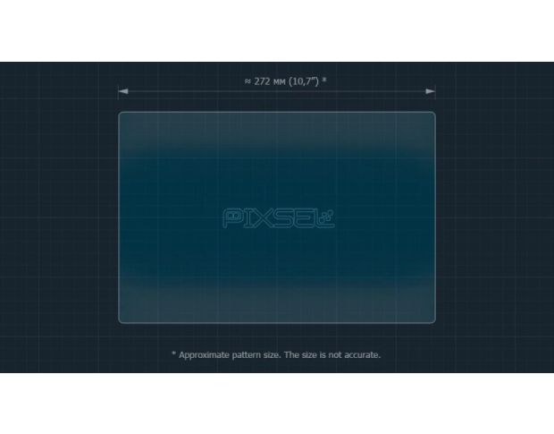 Захисне скло Pixsel на монітор FORD PUMA GEN-E 12.9“ 2025 - (гібридне глянець)