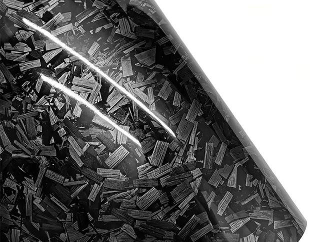 FORMULA PPF Forged Carbon Fiber Film CB02 - Плівка під карбон чорна, 1.52 m