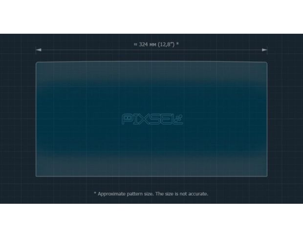 Защитное стекло Pixsel на монитор FORD TOURNEO / TRANSIT CUSTOM 14.3“ 2023 - (гибридное глянец)