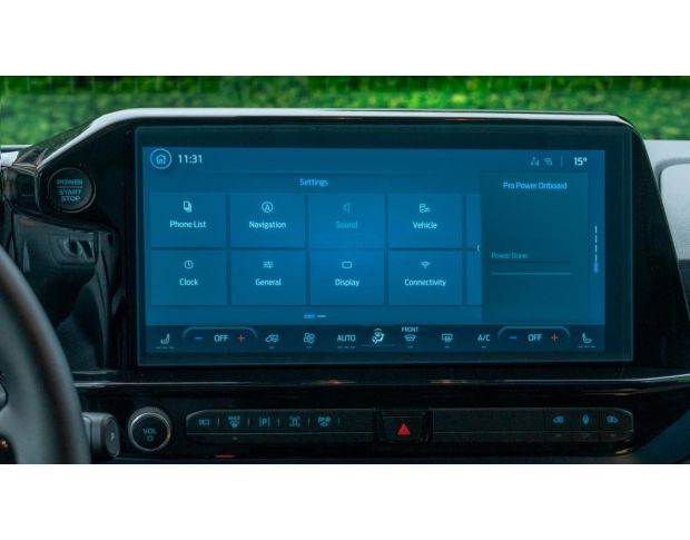 Защитное стекло Pixsel на монитор FORD TOURNEO / TRANSIT CUSTOM 14.3“ 2023 - (гибридное глянец)