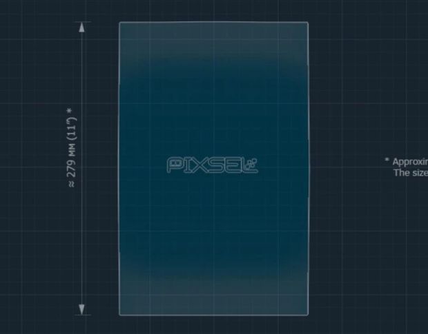 Защитное стекло Pixsel на монитор VOLKSWAGEN AMAROK 13“ 2024 - (гибридное глянец)