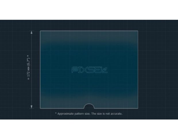Защитное стекло Pixsel на монитор LEXUS RX 10.8“ 2023 - (гибридное мат)
