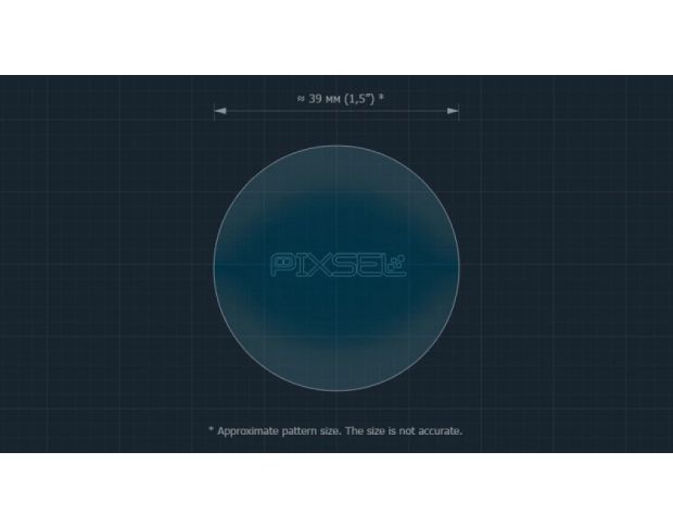 Защитное стекло Pixsel для селектора VOLKSWAGEN TIGUAN 2.1“ 2024 - (гибридное глянец)