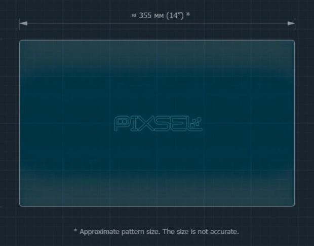 Защитное стекло Pixsel на монитор FCB LEOPARD 5 16.3“ 2024 - (гибридное мат)