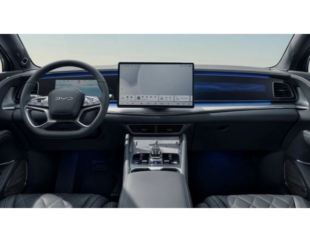 Защитное стекло Pixsel на монитор BYD SEALION 7 16.3“ 2024 - (гибридное глянец)