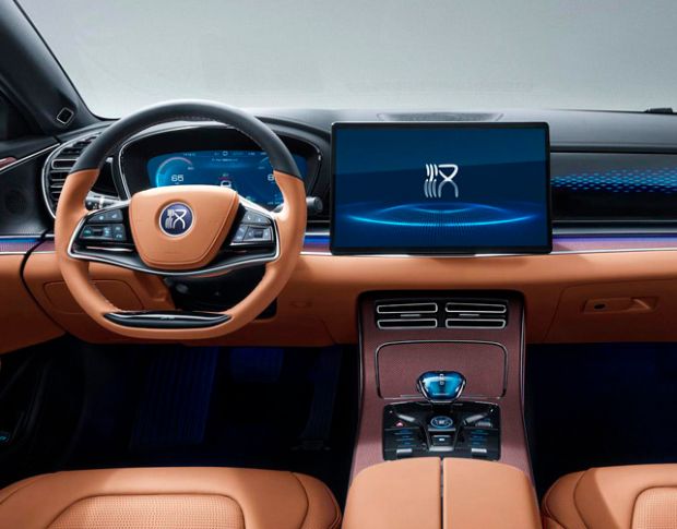 Защитное стекло Pixsel на монитор BYD HAN 16.3“ 2022 - (гибридное мат)