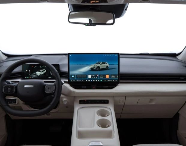 Защитное стекло Pixsel на монитор HAVAL H6 15.5“ 2025 - (гибридное глянец)