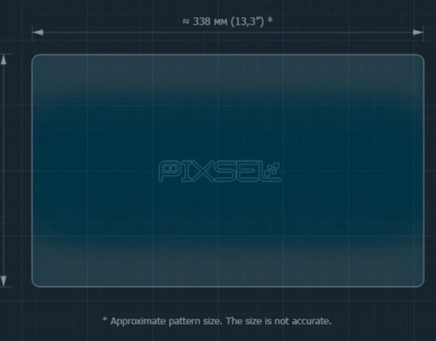 Защитное стекло Pixsel на монитор HAVAL H6 15.5“ 2025 - (гибридное мат)