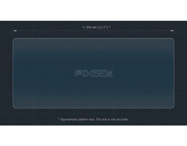 Захисне скло Pixsel на монітор HAVAL H6 13.3“ 2025 - (гібридне мат)