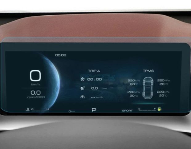 Захисне скло Pixsel на панель приладів HAVAL H6 11.4“ 2025 - (гібридне мат)