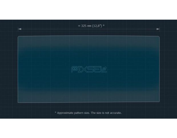 Защитное стекло Pixsel на монитор FORD ESCAPE 14.2“ 2023 - (гибридное мат)